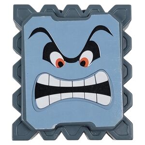 Super Mario K'Nex Thwomp 2.5" Figure - 2013